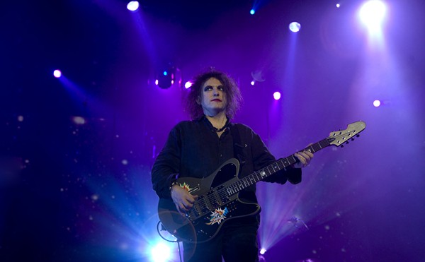 The Cure frontman Robert Smith.