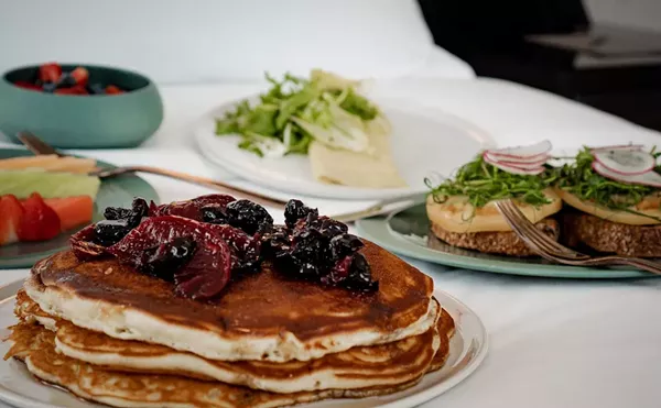 Madam
298 S. Old Woodward Ave., Birmingham; 248-283-4200; daxtonhotel.com/food-drink

It&rsquo;s Ma-DAHM, and it&rsquo;s one of the latest brunch spots to open up in metro Detroit. Located inside Birmingham&rsquo;s Daxton Hotel, this new restaurant offers a luxe brunching experience.