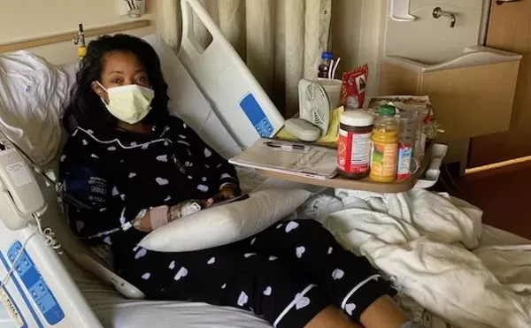Taura Brown, who was evicted from her tiny home in Detroit in April, is recovering after receiving a kidney transplant.