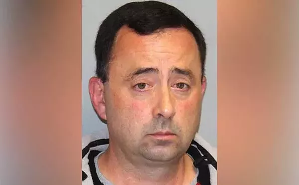 Booking photo of Larry Nassar.