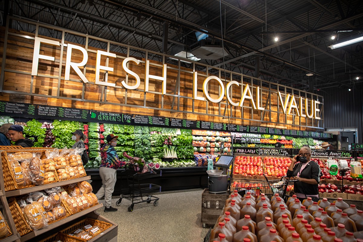Meijer opened its new Riverfront Market in downtown Detroit earlier this year.