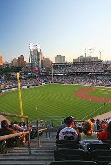 Comerica Park on a better day