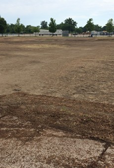 Once again, the Grand Prix tore up Belle Isle, and it's a muddy mess (33)