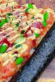 Detroit will soon be getting sushi pizza – because of course it is