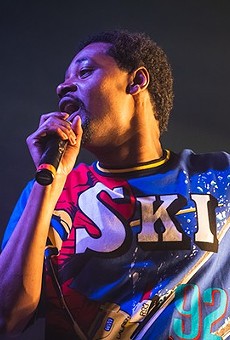 Danny Brown performing at the Majestic Theatre, 2018