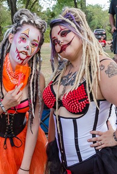 Juggalettes at the Gathering in 2017.