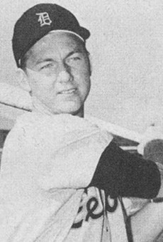 Al Kaline in his official 1957 Detroit Tigers photo.