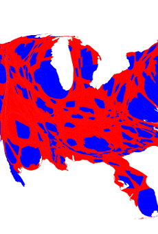 This University of Michigan professor created some election maps that actually make sense