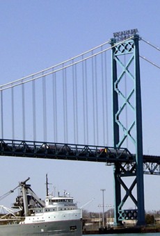 Ambassador Bridge in Detroit.