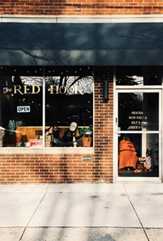 The exterior of Red Hook's Detroit location.