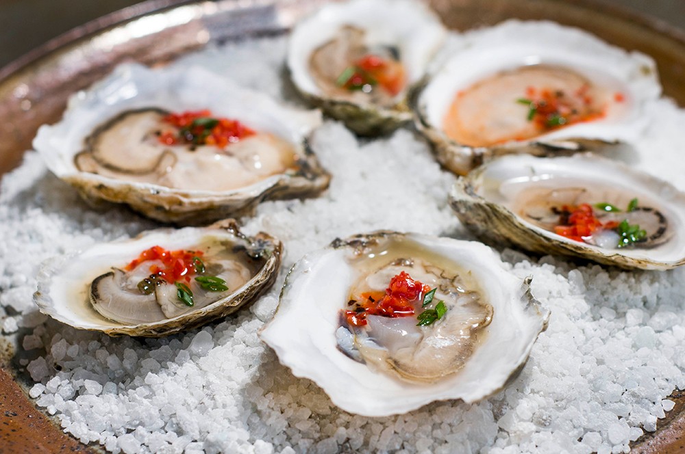 Oysters from Otus Supply.