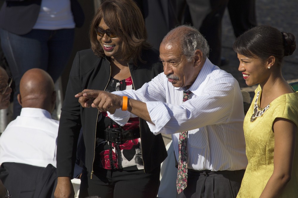 Michigan Congressman John Conyers at the 50th anniversary of the march on Washington and Martin Luther King’s “I Have a Dream” speech, Aug. 24, 2013.
