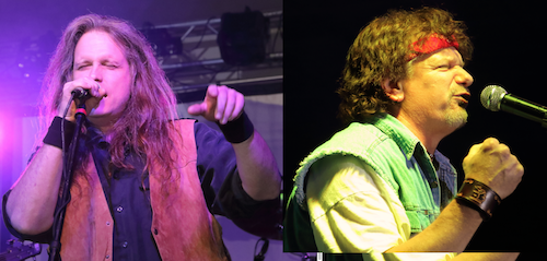 With Mark Salvaggio (left) as Bob Seger, and G. Gus Morris (right) as Bruce Springsteen, Tributesville plans to bring the house down in Port Huron this weekend. - PHOTOS BY MARK TRUPIANO OF ROYAL OAK