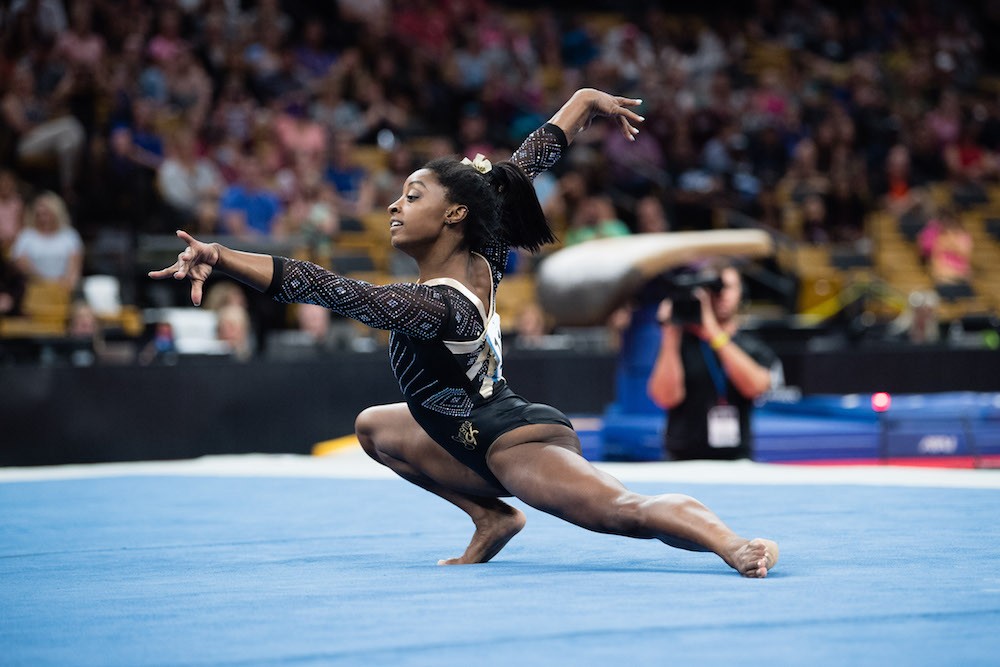 Gold Over America tour delivers Olympians Simone Biles, Hurd