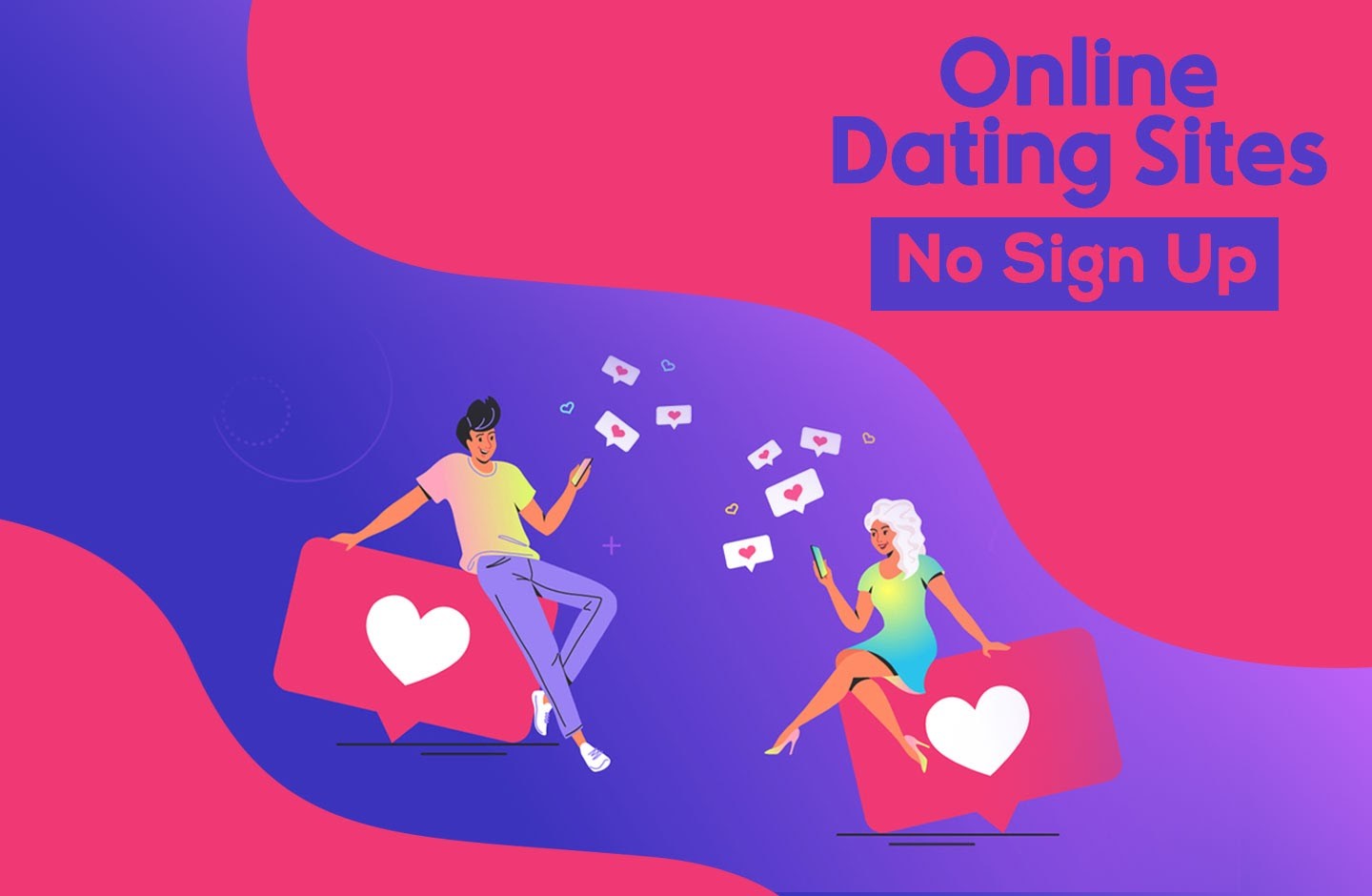 Dating website no login