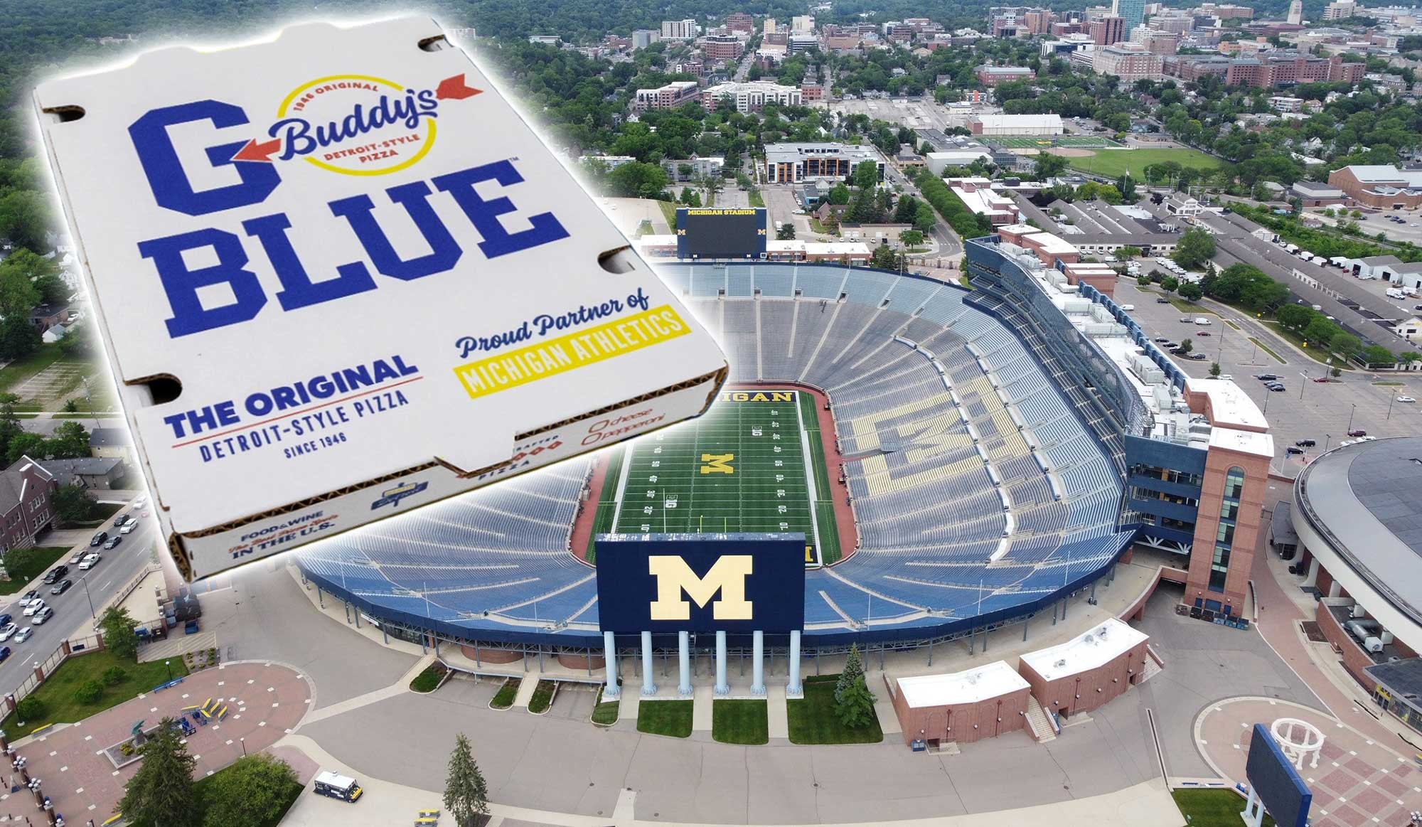 Buddy's Pizza will be served at Ann Arbor's 'Big House' this fall in  Michigan Athletics deal | Food News | Detroit | Detroit Metro Times