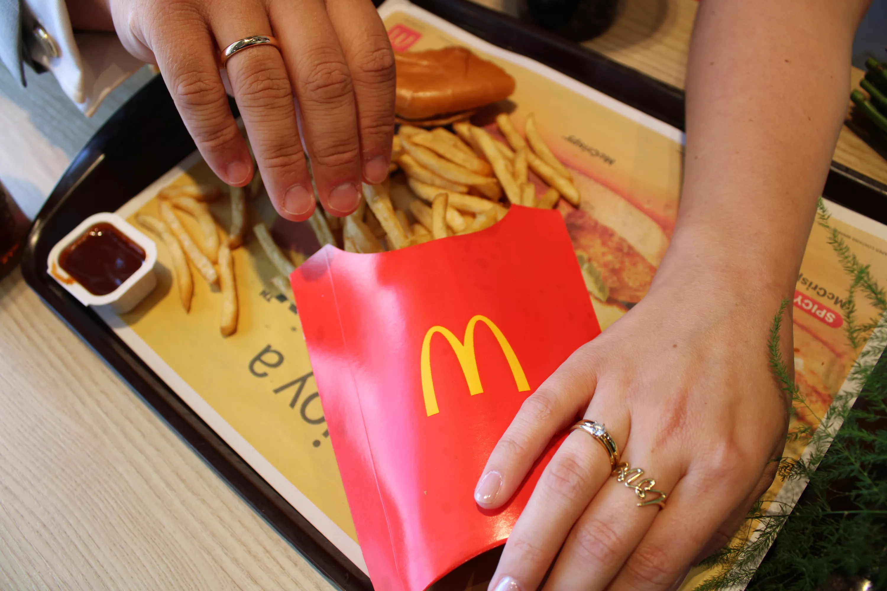 A German couple got married at a Michigan McDonald’s, for some reason
