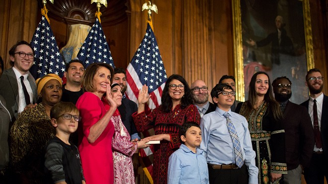 "I will always embrace my roots and allow it to help me to serve with love and [an] unwavering fight for justice,” Tlaib says.