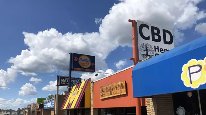 Royal Oak is considering allowing recreational marijuana stores along Woodward Avenue.