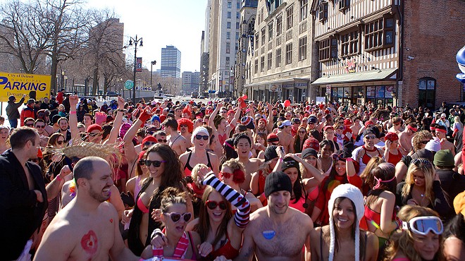 Cupid's Undie Run invites metro Detroiters to strip for a good cause