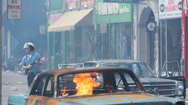 Still from the upcoming Detroit, the upcoming dramatization of the Motor City's infamous 1967 summer of civil unrest.