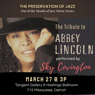 The Tribute to Abbey Lincoln by Sky Covington