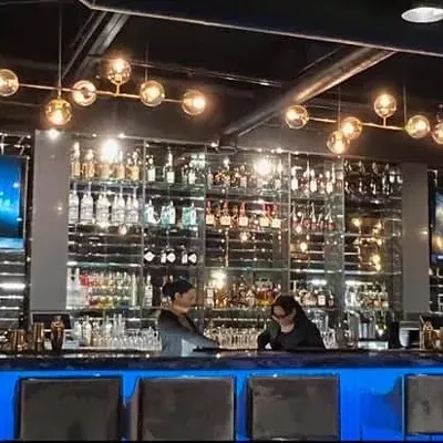 The bar at Soul on Ice.
