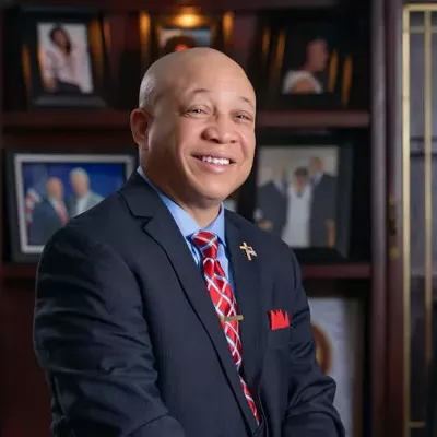 Flint Mayor Sheldon Neeley.