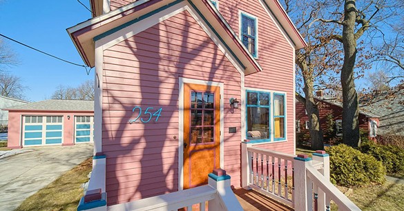 This pink Northern Michigan home is so freakin’ cute [PHOTOS]