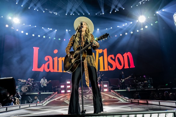 Luke Combs, Lainey Wilson, and Riley Green bring country music star power to Detroit [PHOTOS]