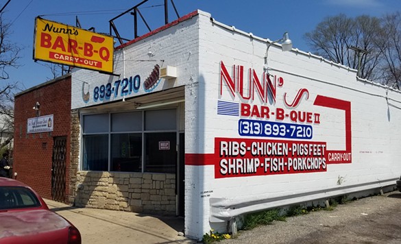 Nunn’s Bar-B-Que II in Detroit.