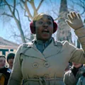 Siwatu-Salama Ra, then 15 years old, pictured speaking at an environmental justice rally in Wisconsin. Siwatu-Salama Ra, then 15 years old, pictured speaking at an environmental justice rally in Wisconsin.
