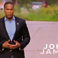 Michigan GOP Senate ad features a swastika for some reason