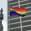 Detroit officials raise rainbow flag over Spirit Plaza in honor of Pride Month