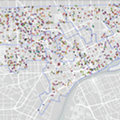 This interactive map allows you to see every single reported crime in Detroit