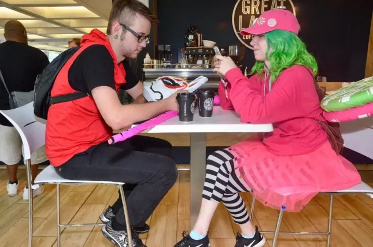 Everyone played their favorite character at Michigan Comic Con