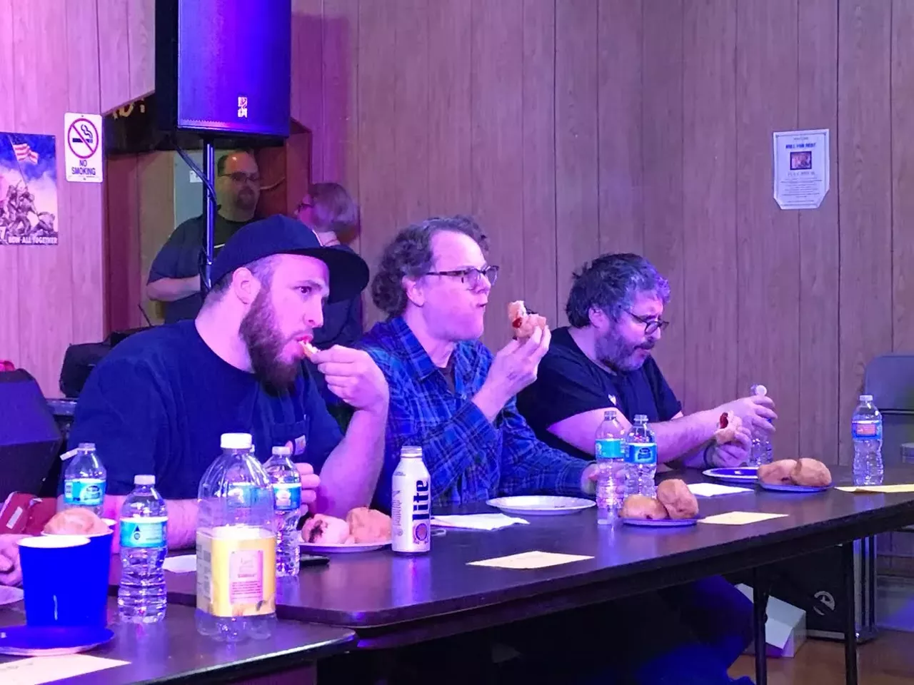 15 gluttonous photos from the paczki eating contest in Hamtramck