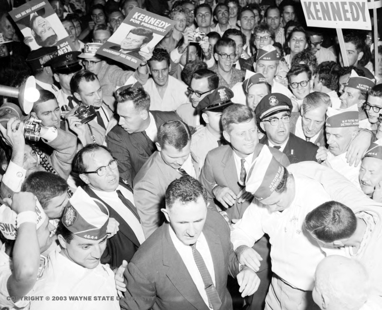 14 classic photos of presidential campaign stops in Detroit | Detroit ...