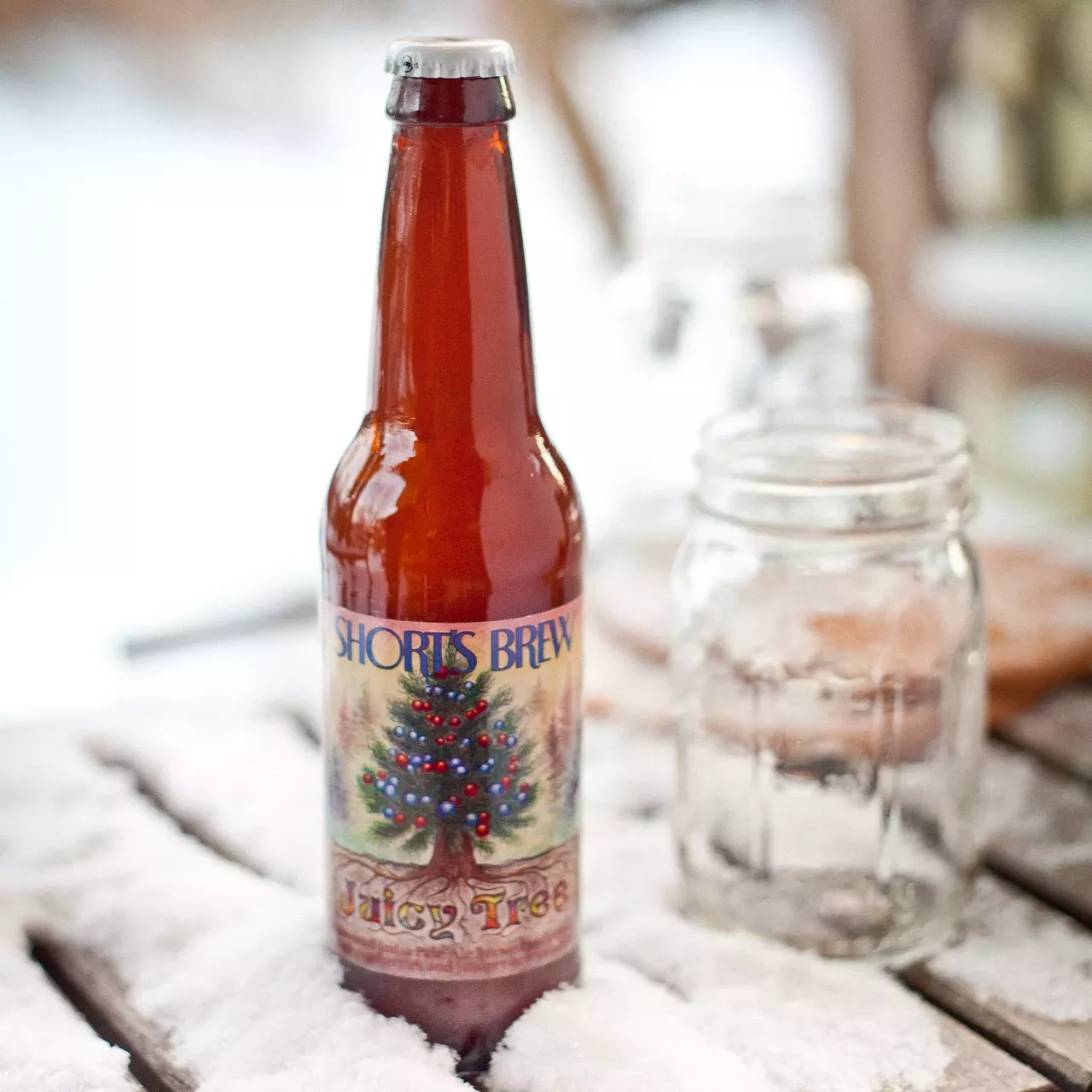 Short's Juicy Tree
Style: Experimental IPA
ABV: 7.5%
With blue spruce tips and cranberry, this IPA actually tastes like a Christmas tree. The addition of Juniper berries gives it a distinct gin-like quality. Juicy Tree is a holiday seasonal but bottles are still floating around the Detroit area &#151; grab some while you can.