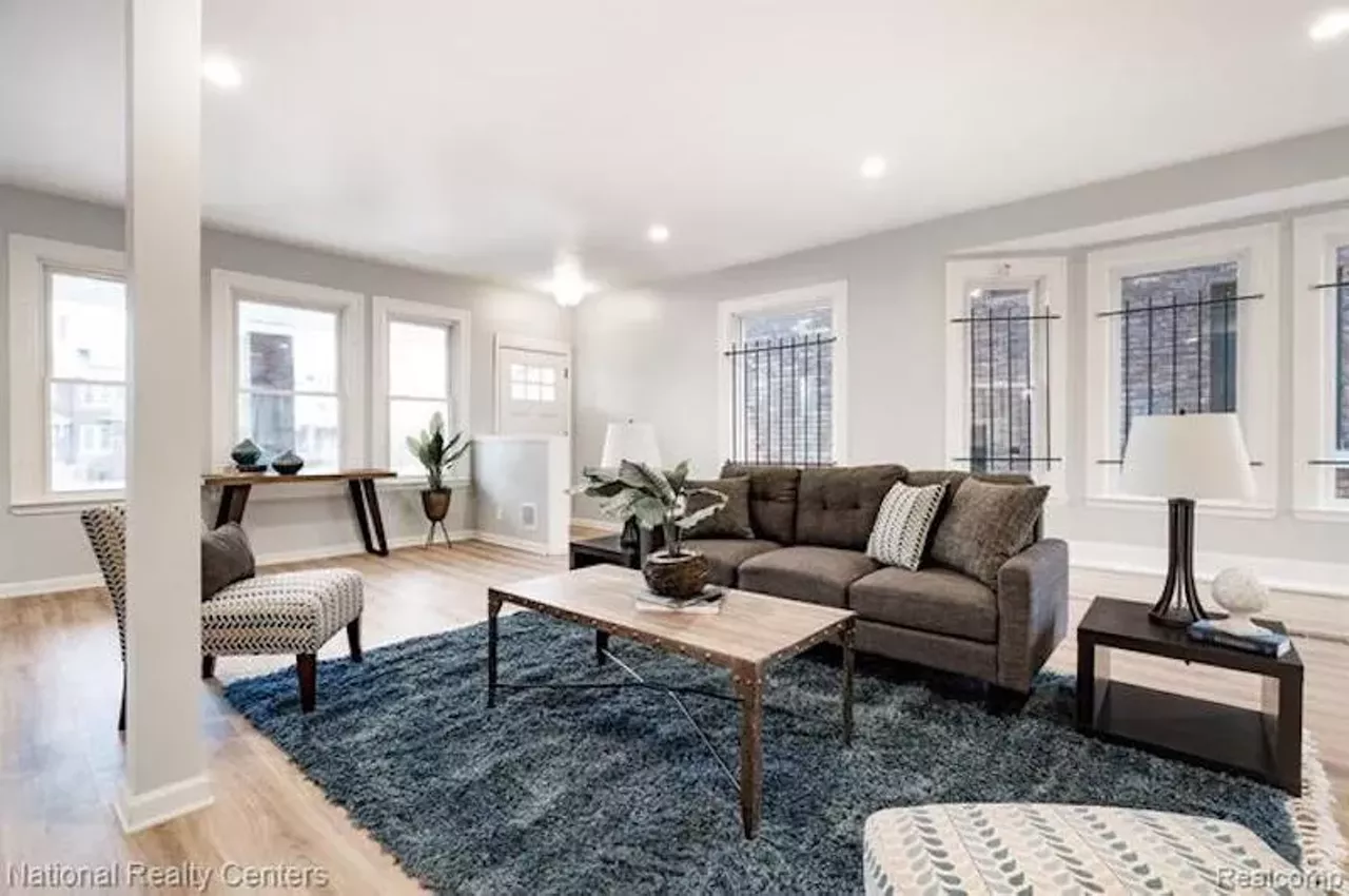 This modern paradise in LaSalle Gardens has a badass attic Detroit