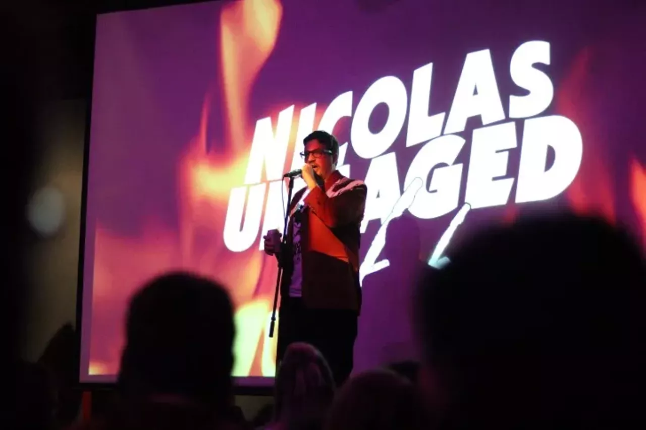 Everyone who watched a man burn at Nicolas UnCaged Fest in Hamtramck