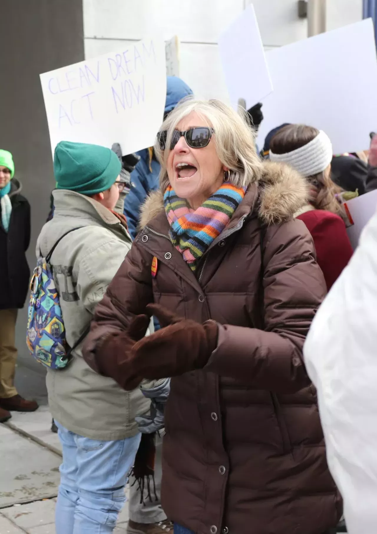 Photos from the Michigan United DACA rally in downtown Detroit