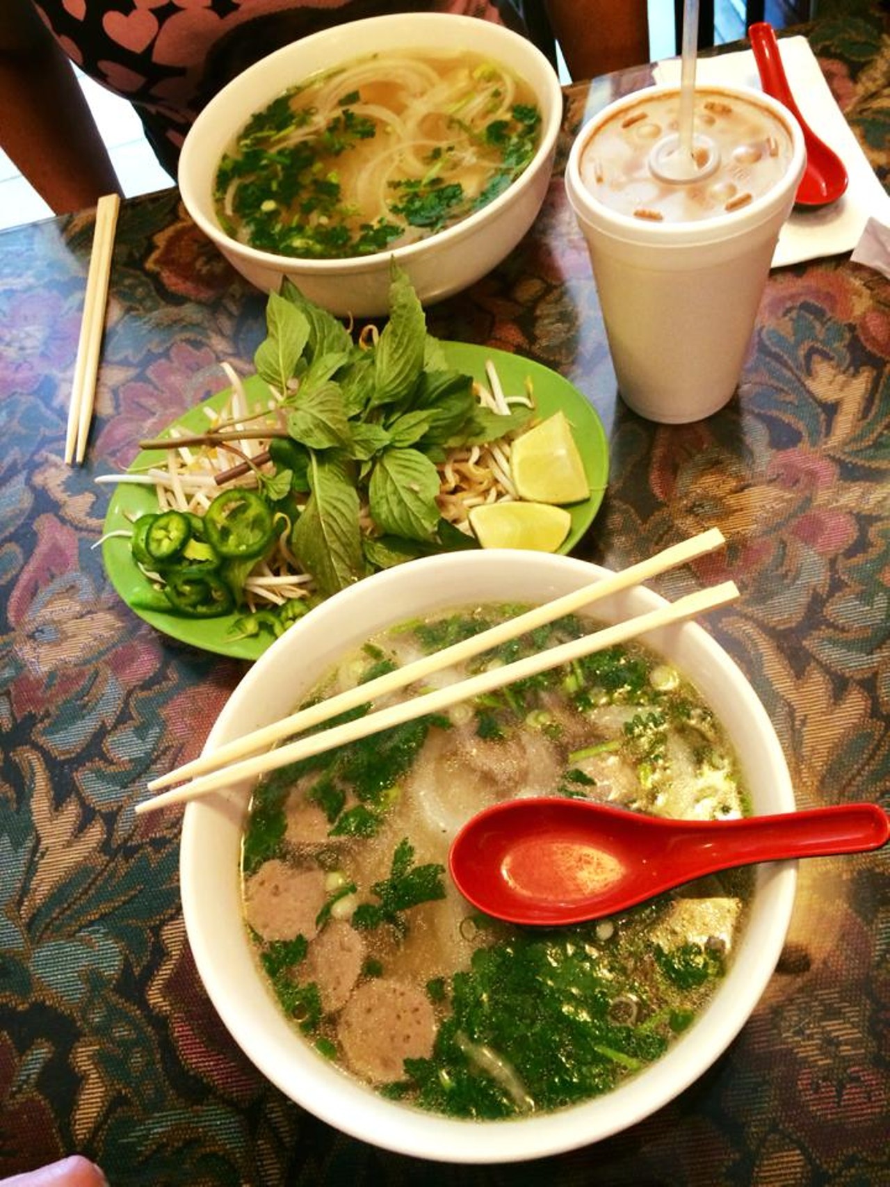 Que Huong
30820 John R Rd., Madison Heights; 248-588-0998
A Vietnamese grub hub, Que Huong can be easy to look over in its plain surroundings. If one is lucky enough to spot it, they would be remiss to not give this eatery a try. Its rice noodle soup, sandwiches, and other rice dishes are what make this Asian restaurant standout.
Photo via Facebook