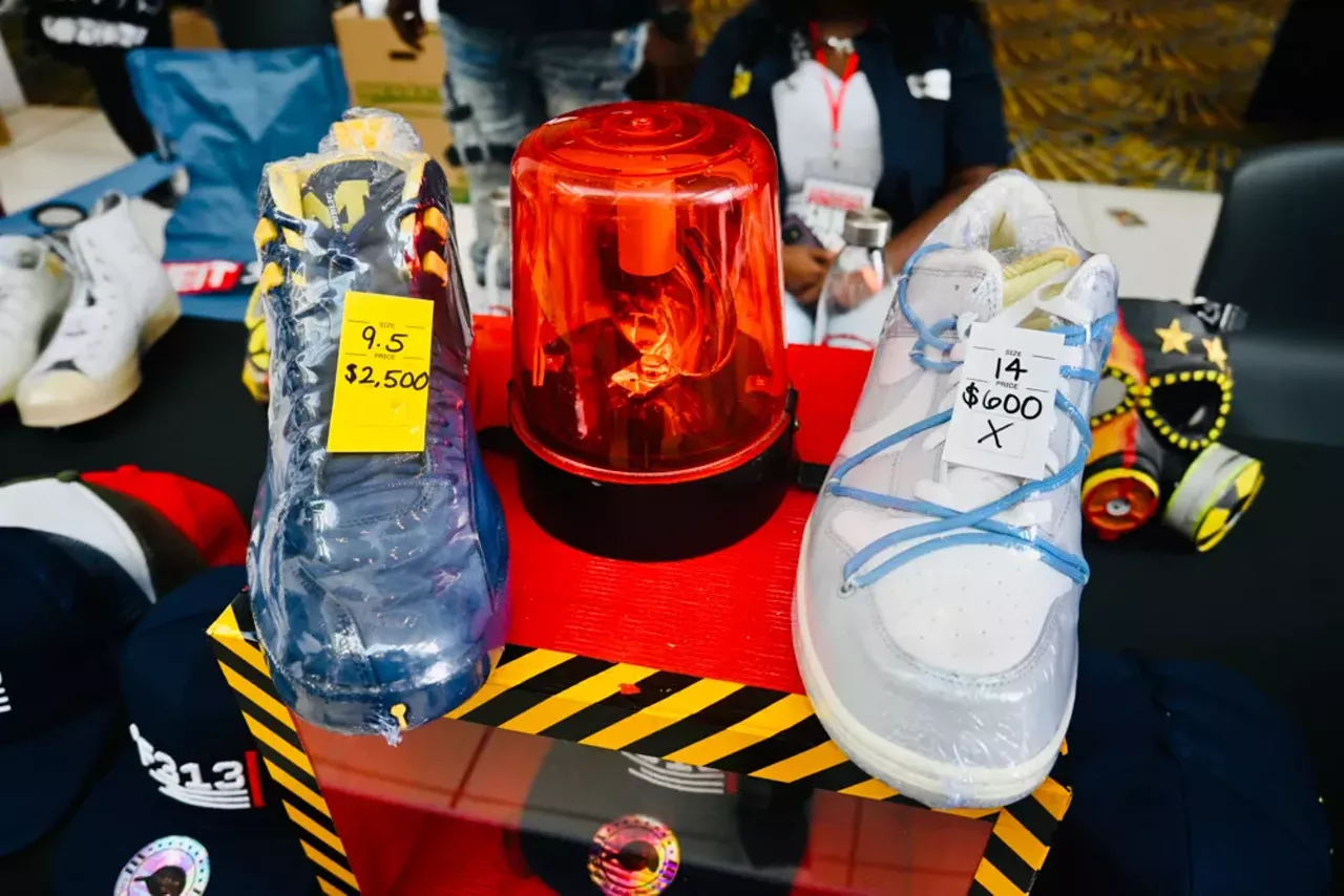 All the sneaker heads we saw at the SNKR Show at Detroit's TCF Center