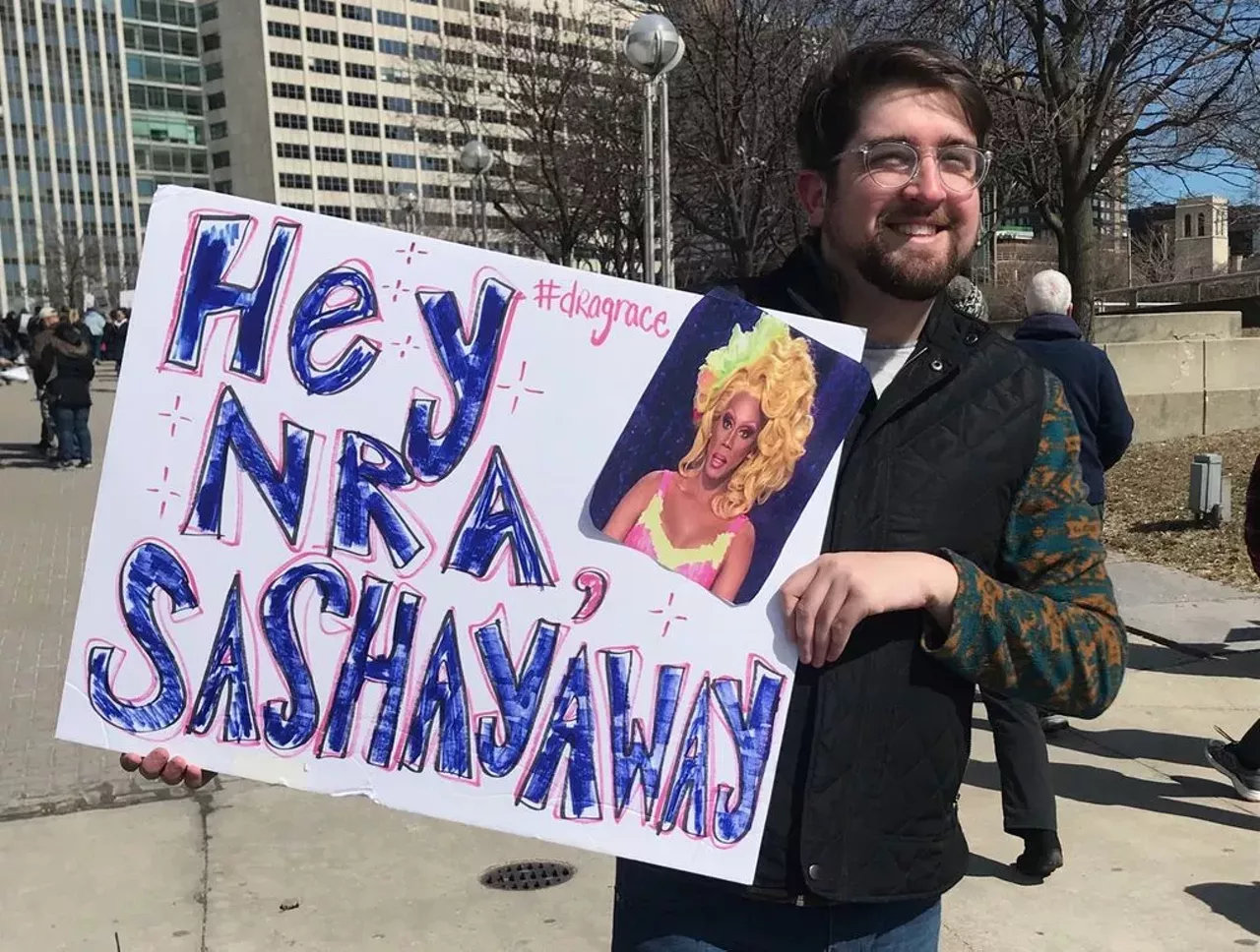 All the best signs we saw at March for our Lives in downtown Detroit