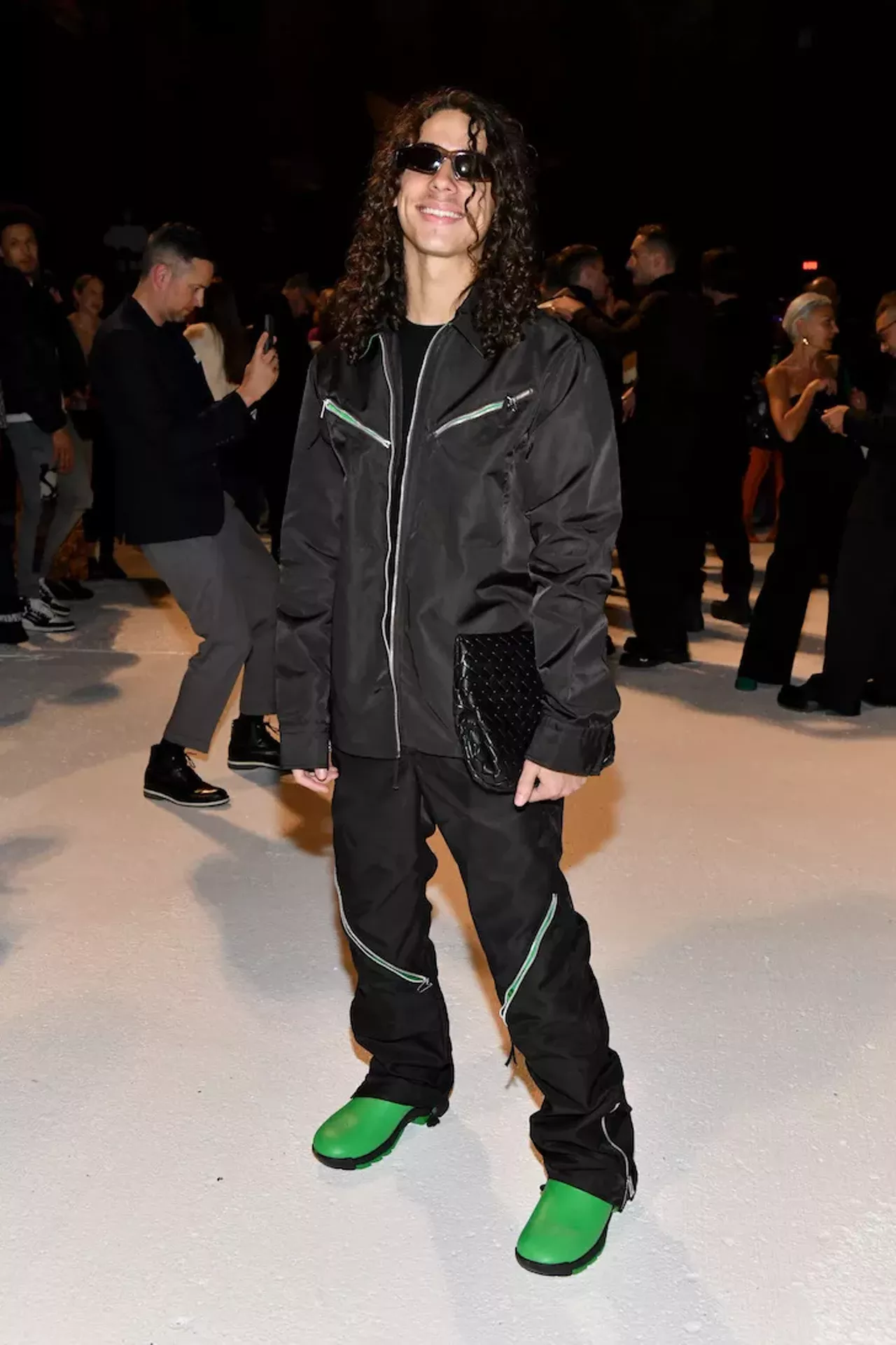 DETROIT, MICHIGAN - OCTOBER 21: Jackson Myles attends the Bottega Veneta Salon 03 Presentation at Michigan Theater on October 21, 2021 in Detroit, Michigan. (Photo by Craig Barritt/Getty Images for Bottega Veneta)