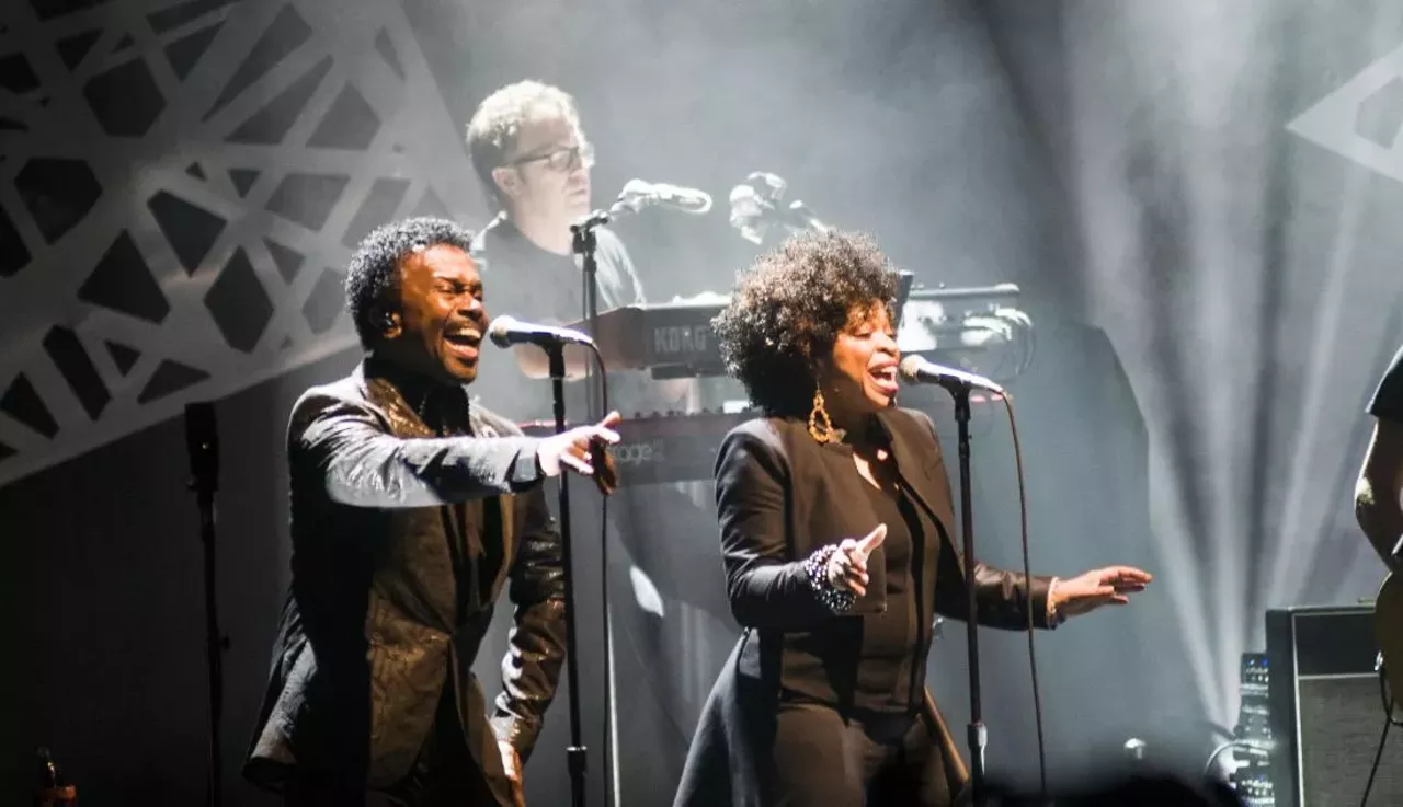 All the beauty we saw at the Bryan Ferry show at Detroit's Fox Theatre