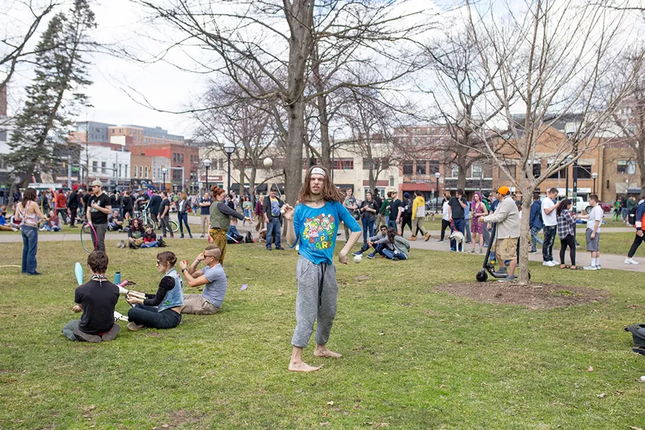 Photos from the 48th annual Hash Bash, the dawn of a new era for marijuana in Michigan