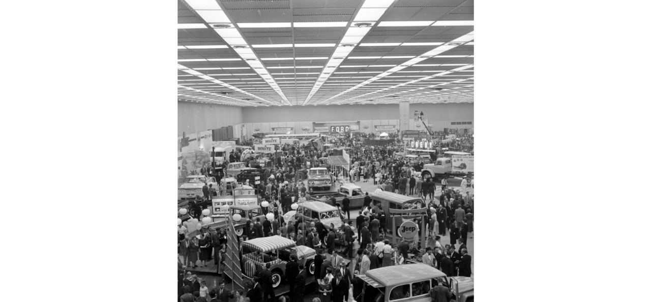 Auto Show, 1960s. Photos courtesy of Virtual Motor City.