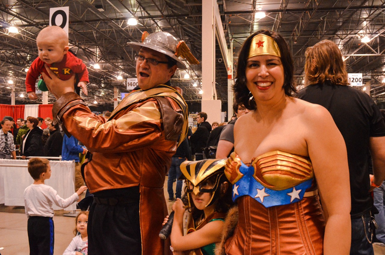 All of the beautiful nerds of Motor City Comic Con